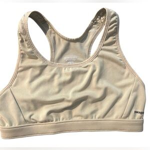 Patagonia  Sports Bra Woman’s Size Medium Beige